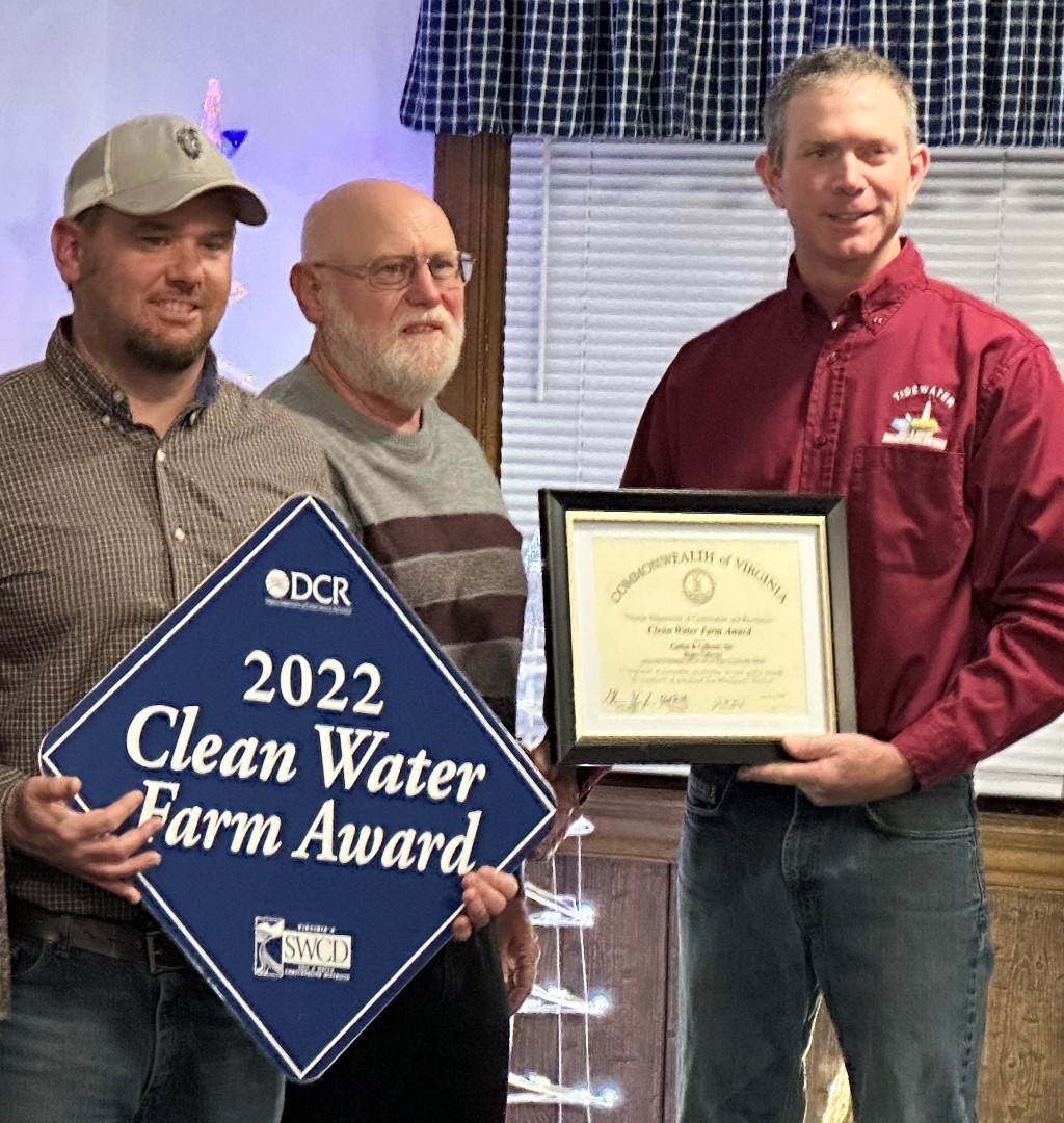2022 Clean Water Farm Award - Winner Roger & Dustin Calhoun (Custom)