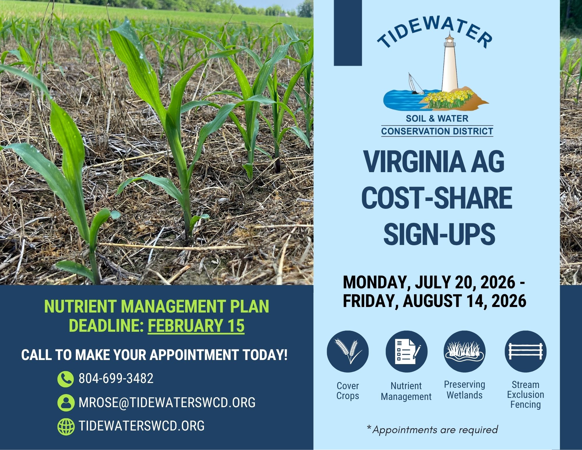 Cost-Share Sign-up Flyer 2027